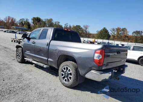 2019 Toyota Tundra Double Cab Sr z USA, uszkodzony, nr VIN 5TFUY5F14KX800866